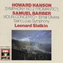 Hanson: Symphony No. 2 - Barber: Violin Concerto