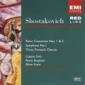 Shostakovich: Piano Concerto No. 1 + 2/Symphony No. 1/3 Fantastic Dances