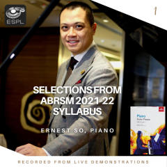 Selections from ABRSM 2021-22 Syllabus 英皇 2021-22 考级选曲 Vol. 1