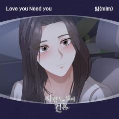 Love you need you (Inst.)