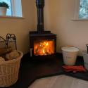 寒冬壁炉Winter fireplace